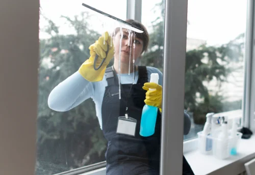 Nettoyage de vitres intérieures et extérieures à Baho